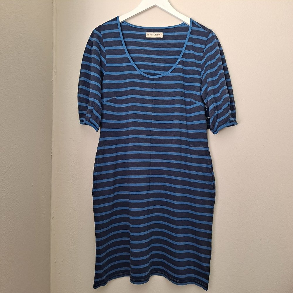 Lucky Brand striped knit dress